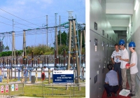 南网广东清远110KV禾云变电站ZN05A-10装置现场测量