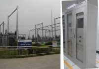 南网广东云浮110KV初城变电站NZJL-1监控录波屏